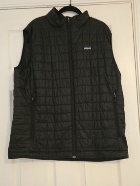 🙌 Patagonia Black Nano Puff Vest! Excellent Used Condition! Size XL